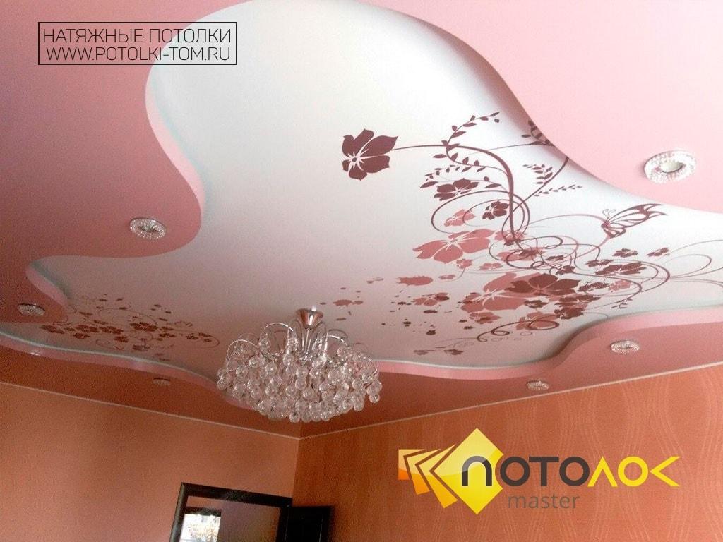 Натяжные потолки с фотопечатью от производителя .